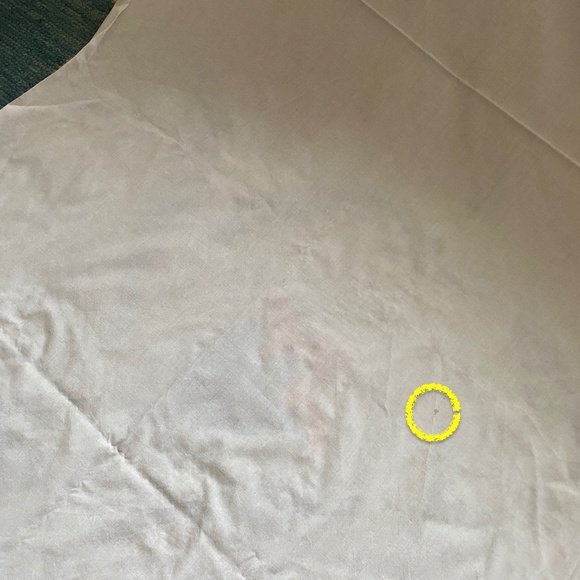 VTG I Dan River Remembrance Eyelet Twin Flat Sheet + Standard Pillowcase - Picture 12 of 16